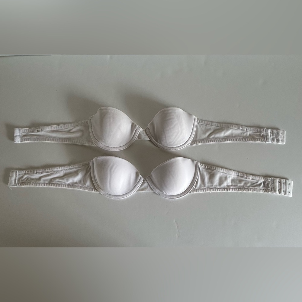 Delta Lightly Padded Bra Training Bra T Shirt Strapless Bras Lot of 2 Size 324A